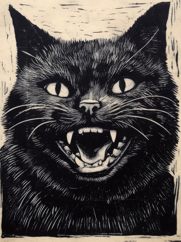 Schreikende Katze 7