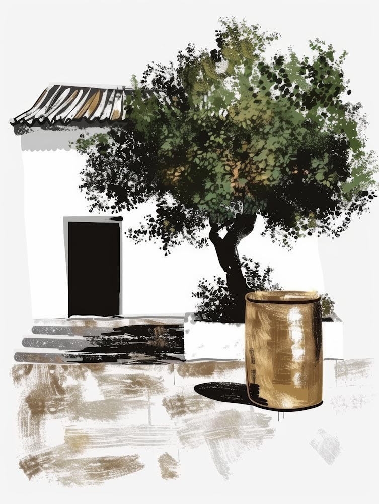 Olive Tree Canvas Print