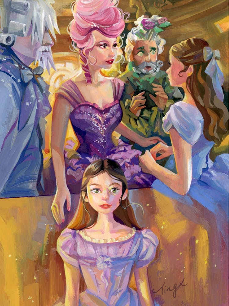 Gouache Illustration Dreamland 1