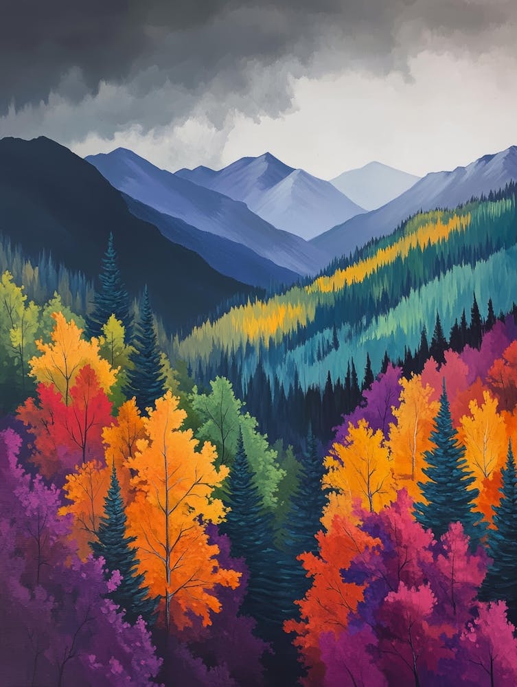 Autumn In The Mountains 6