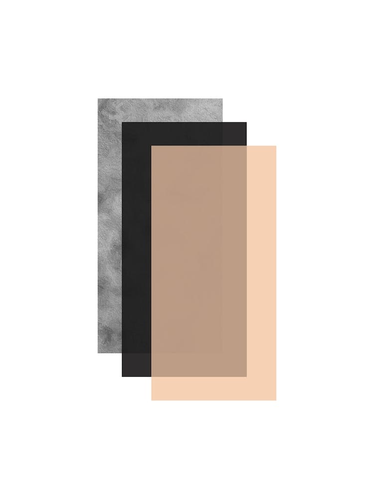 Rectangle Stone Layered Abstract