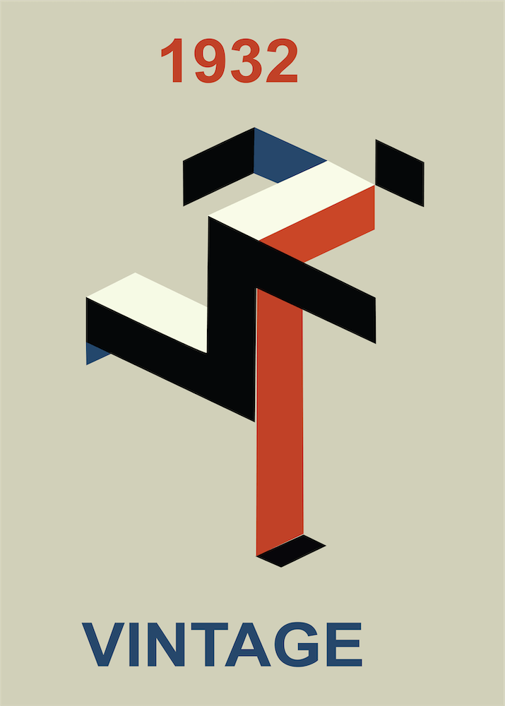 1932 Vintage Bauhaus