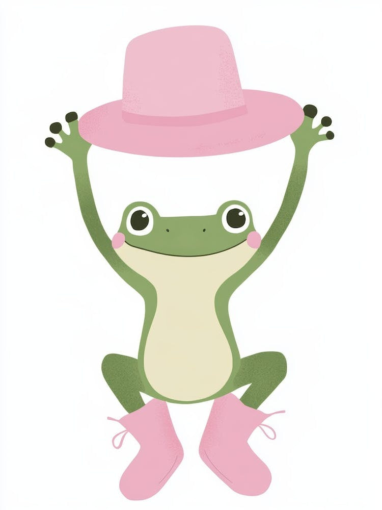 Frog In Hat