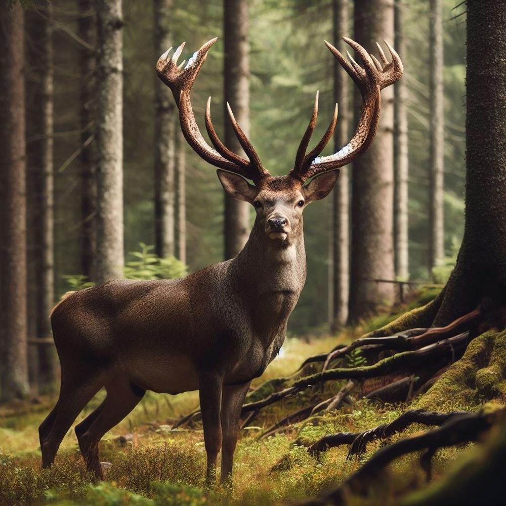 Deer In The Forest