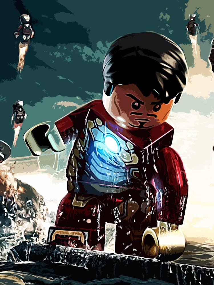 Lego Iron Man movie