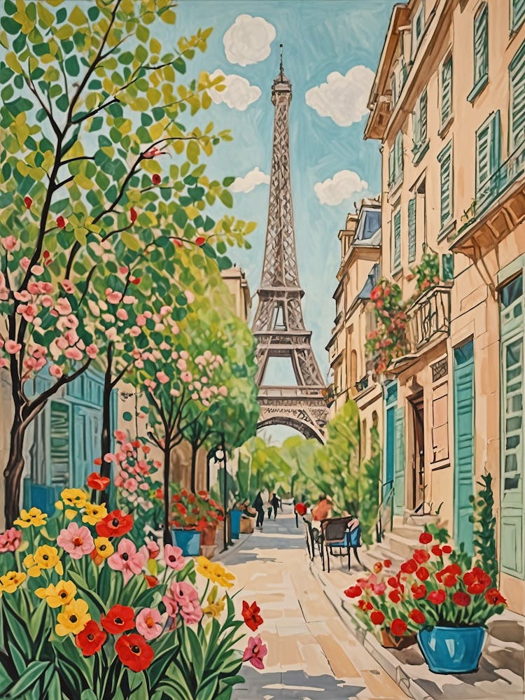 Paris Street Scene