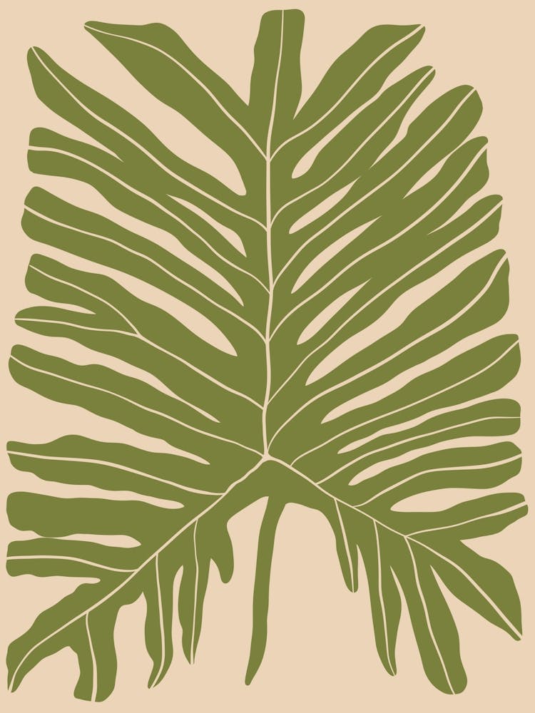 Palmblatt 12