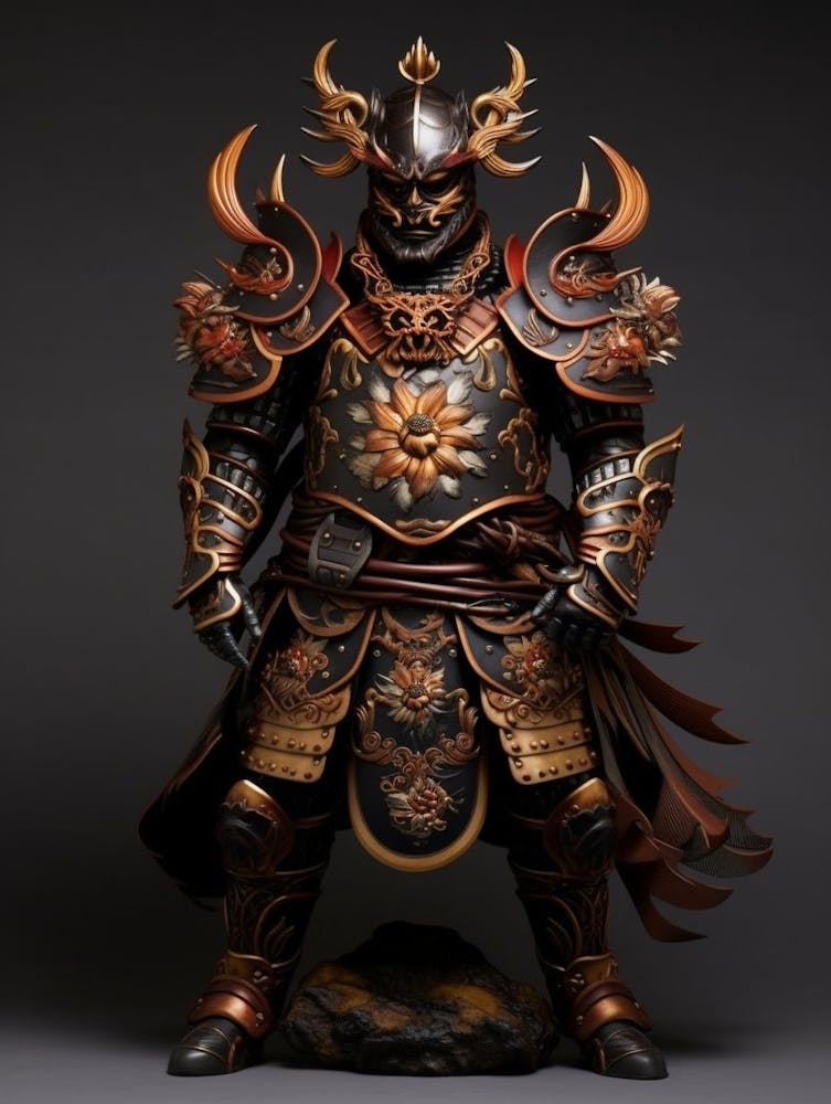Japanese Samurai Illustration 2