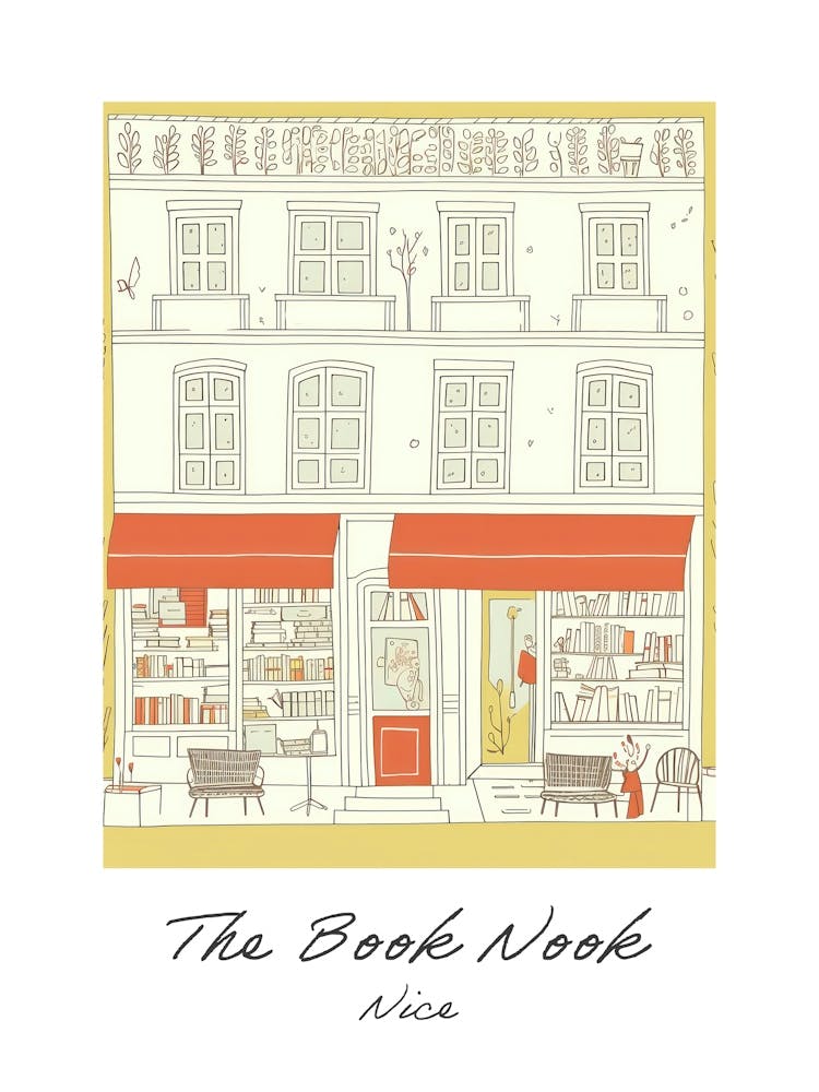Nice The Book Nook Pastel Colours 3 Poster