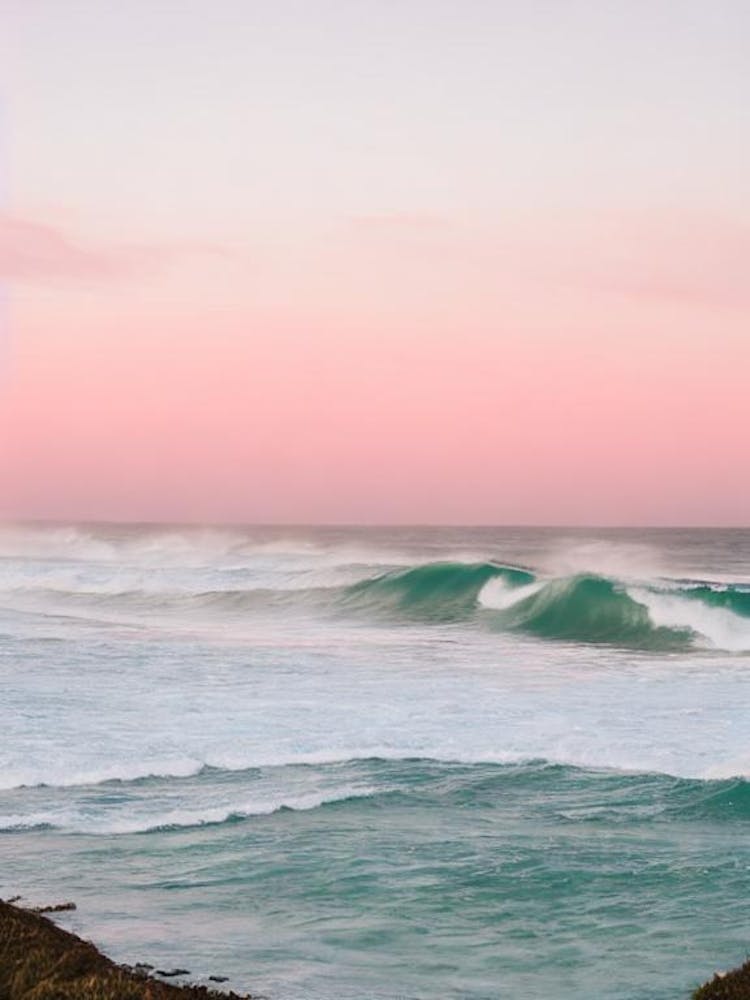 Hayle Towans Beach, Cornwall Pink Photography 1