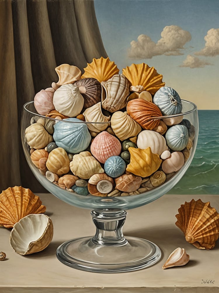 Seashells In A Bowl no2