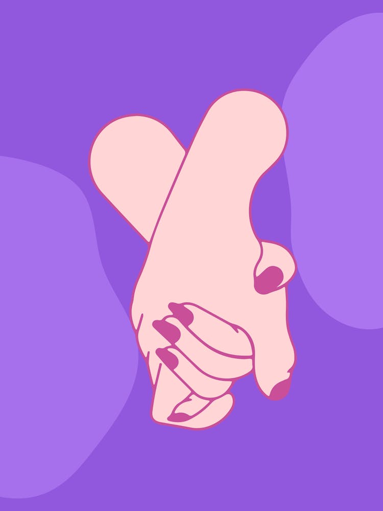Two Hands Holding Hands