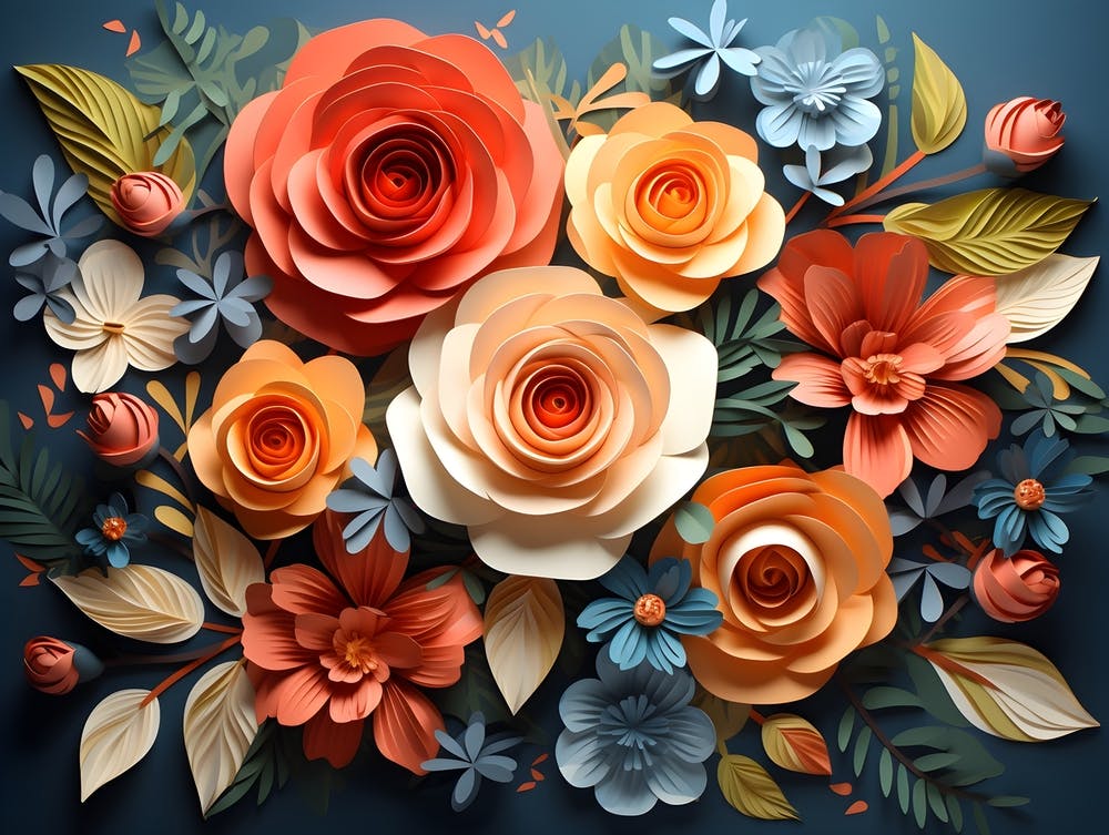 Paper Flowers 3