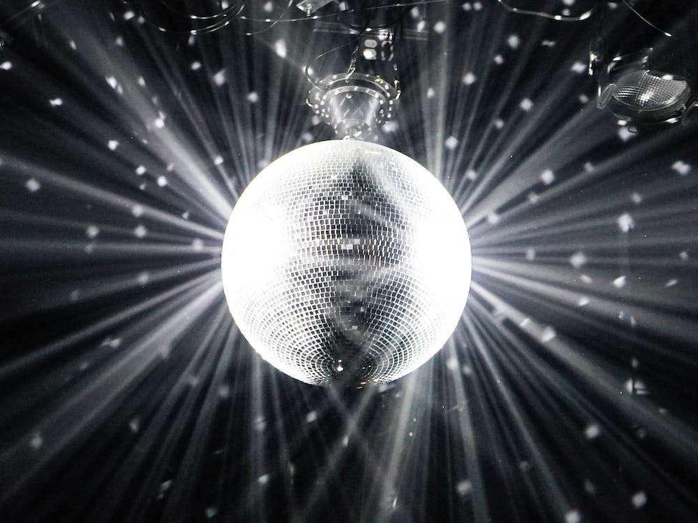 Disco Ball Club Night