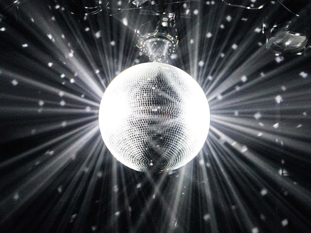 Disco Ball Club Night