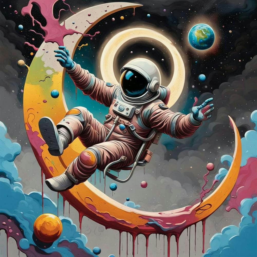 Astronaut In Space