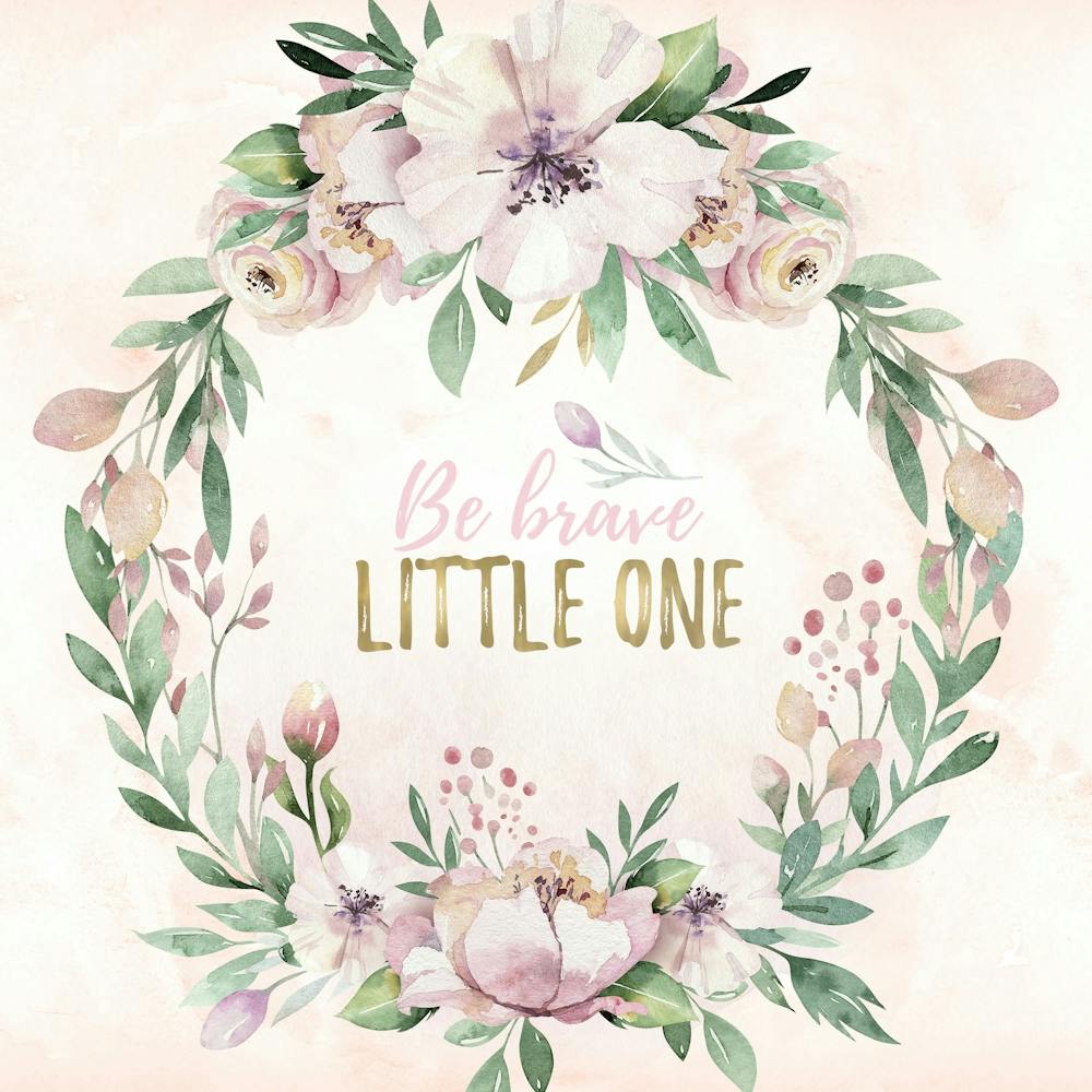 Sois Brave, Petit(e) - Citations pour Chambre d'Enfant 1