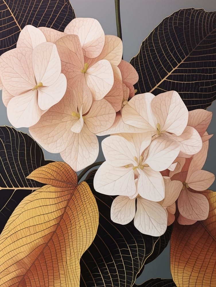 Flower Illustration Hydrangea 3
