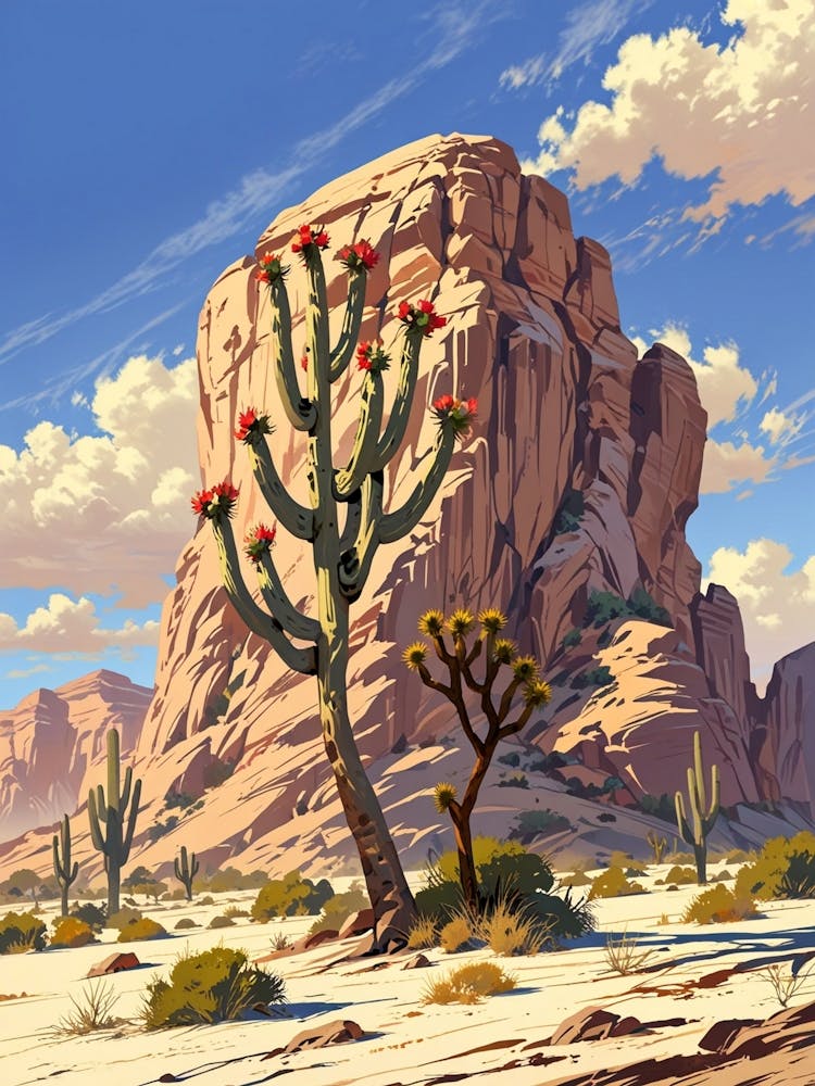 Cactus In The Desert 4