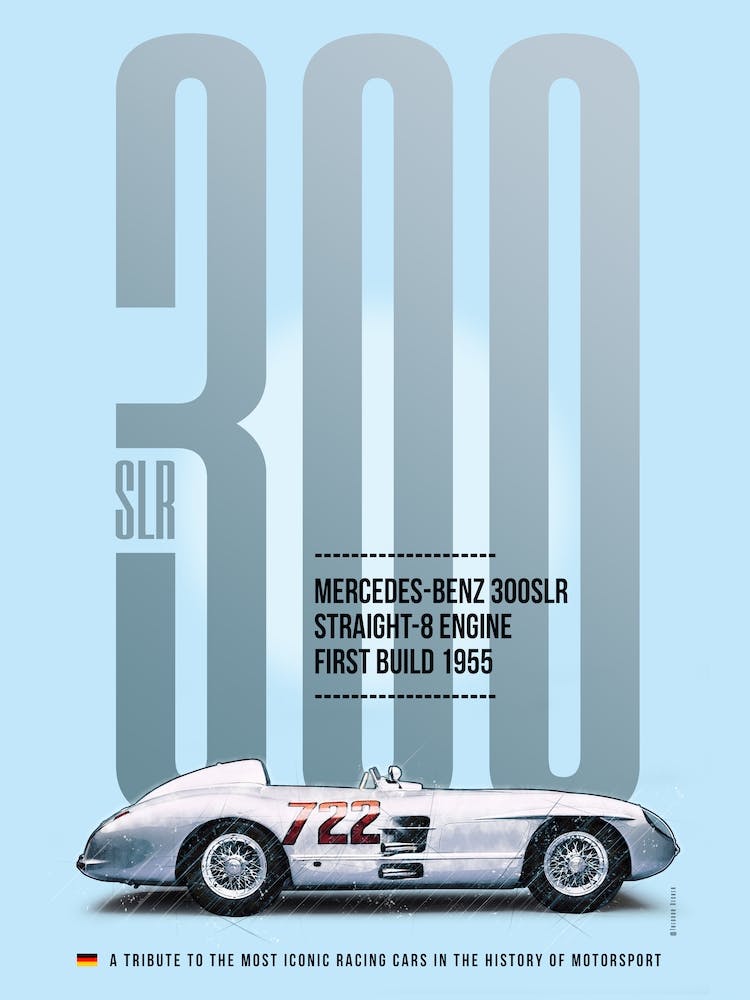 Mercedes 300SLR Hommage