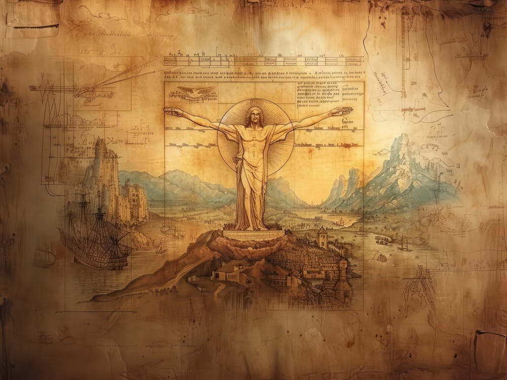 Contemporary Artwork Inspired By Leonardo Da Vinci 3