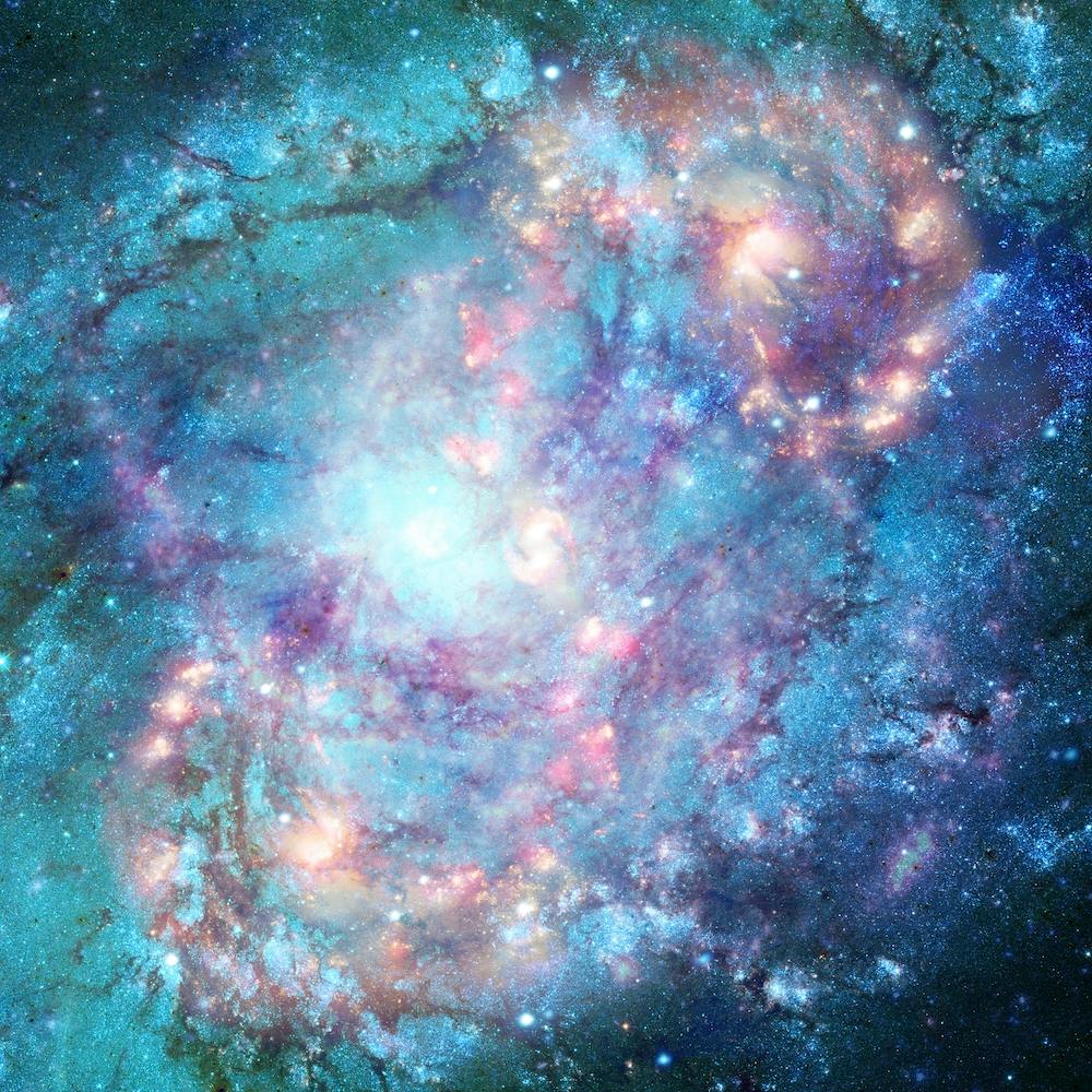 Abstract Galaxies 2 Square