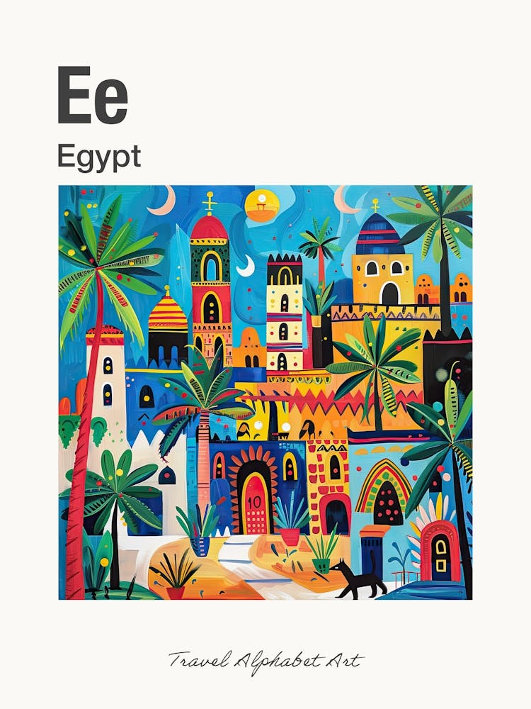 Kids Travel Alphabet  Egypt 1