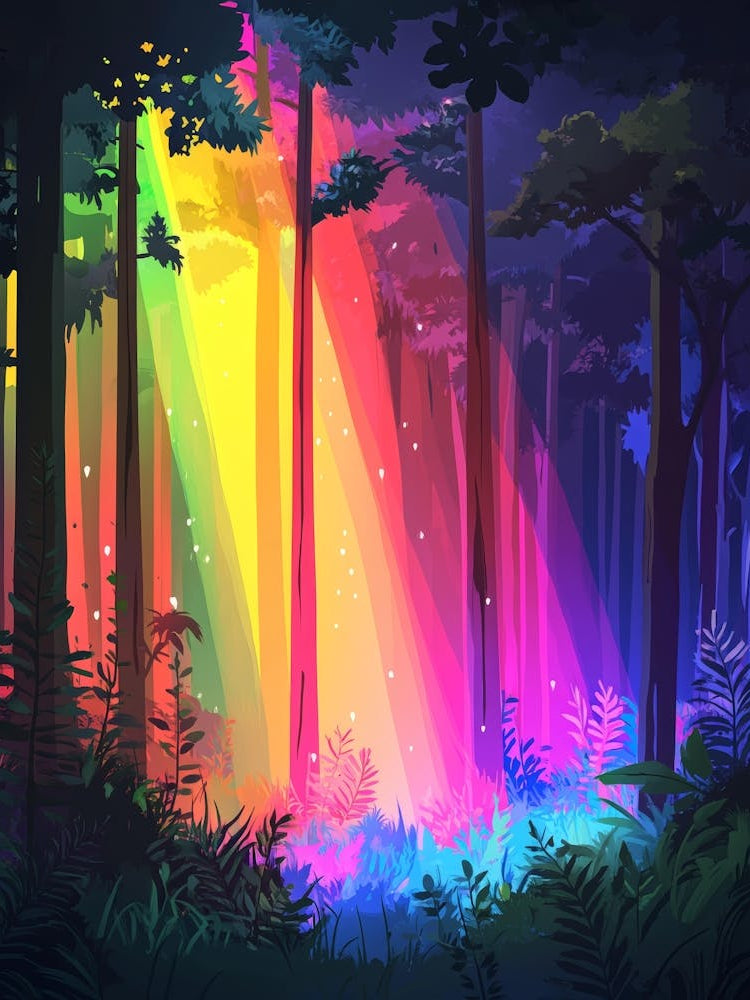 Rainbow Forest