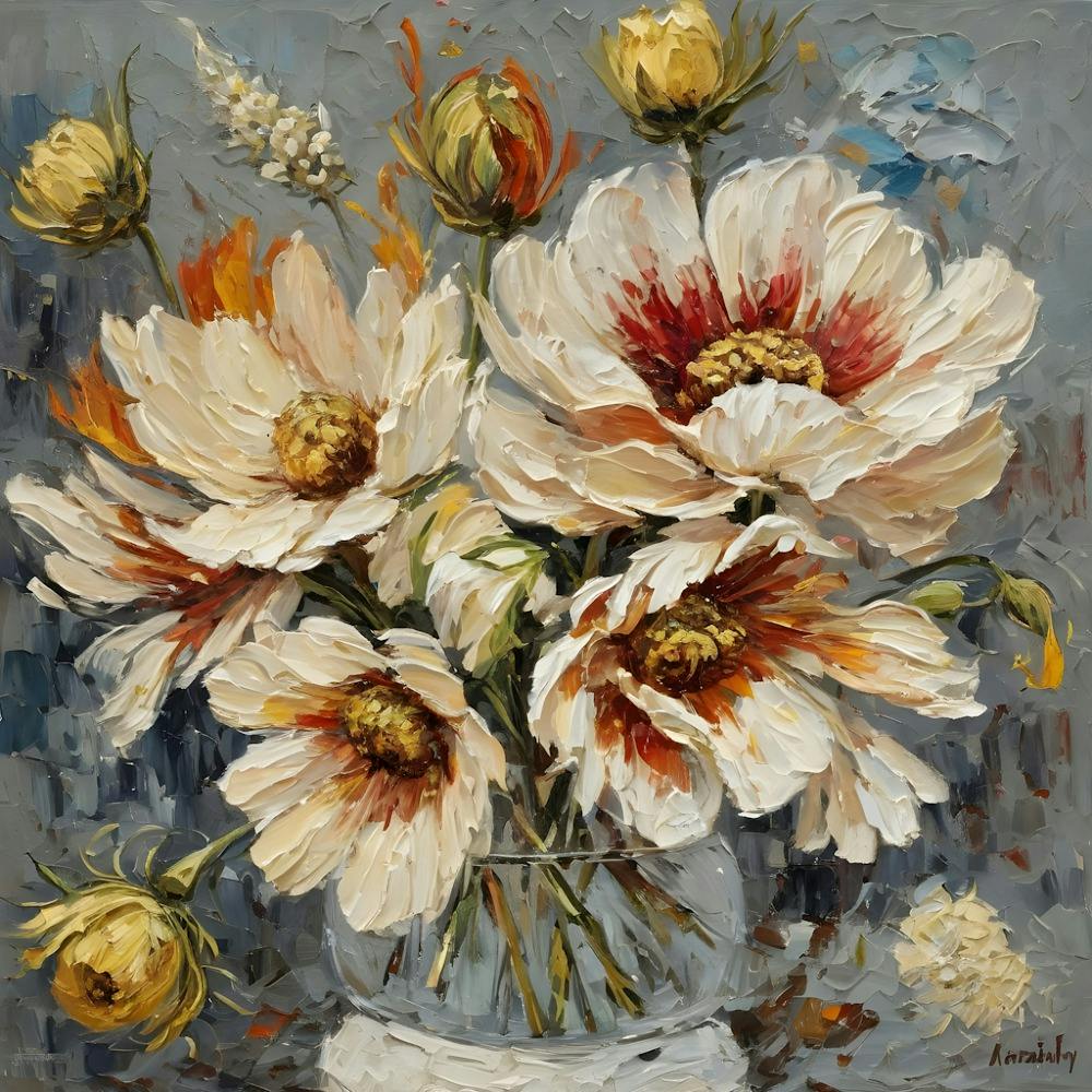 Fleurs Dans Un Vase 57