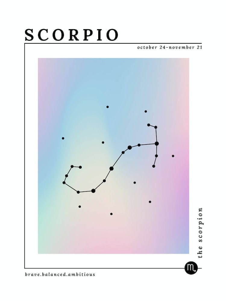 Scorpio Zodiac Sign | Iridescent