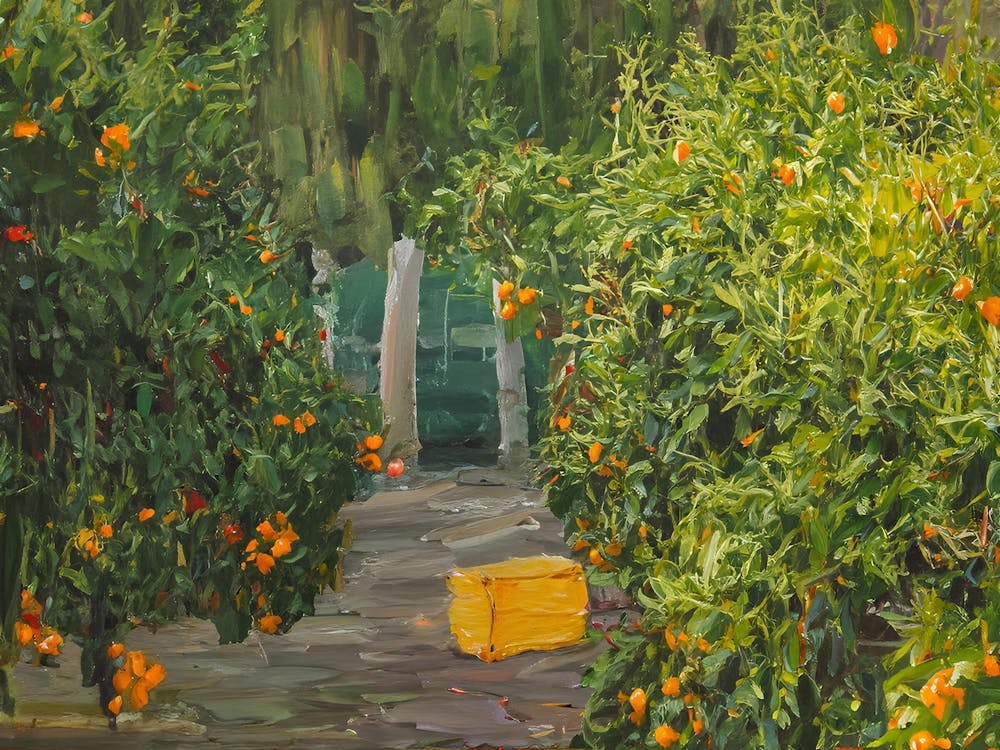 Oranges In The Orchard