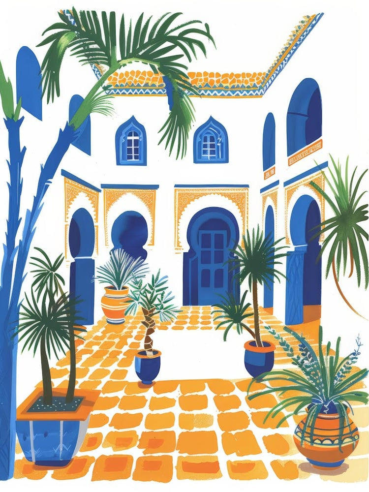 Moroccan Courtyard 3