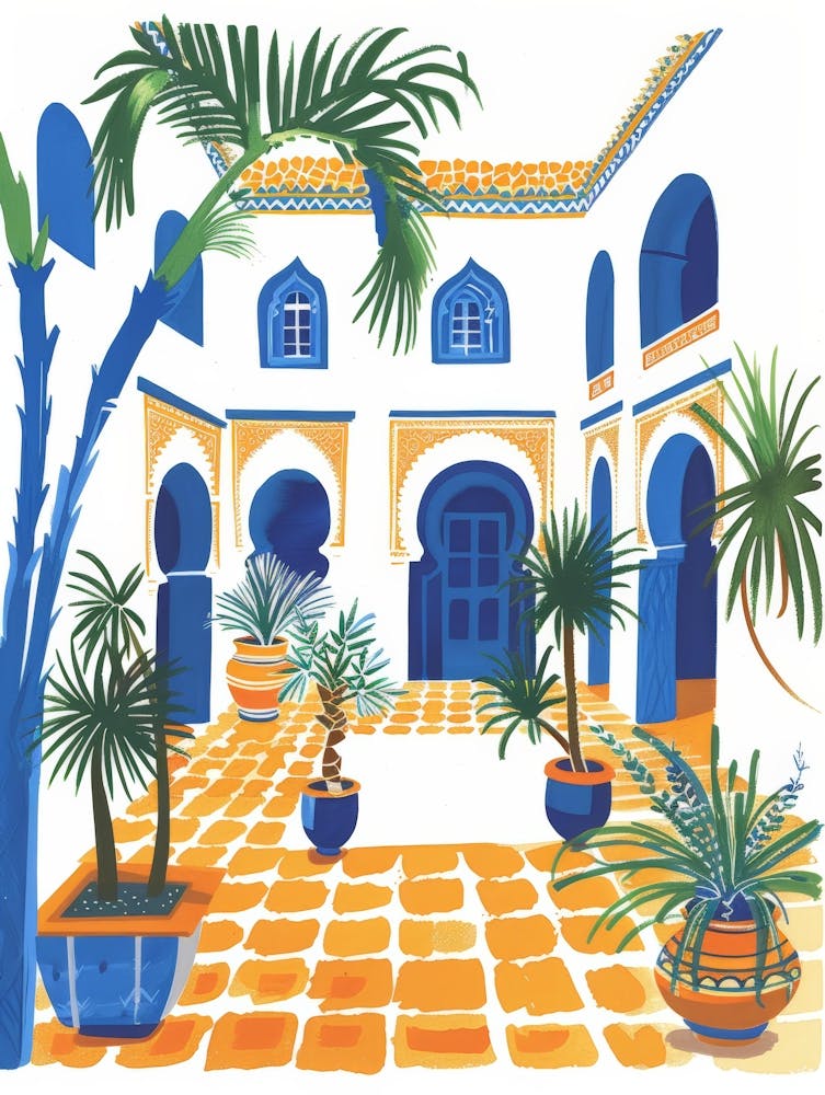 Moroccan Courtyard 3