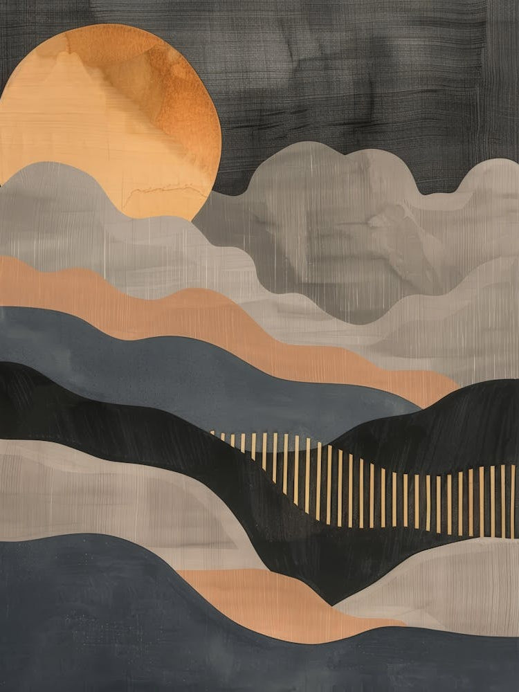 Sunset In The Mountains 44