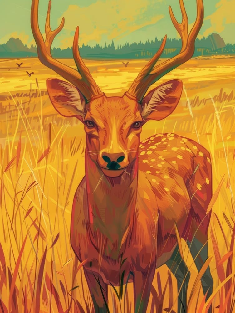 Deer Painting 2