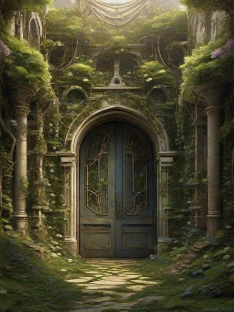 Doorway In The Forest