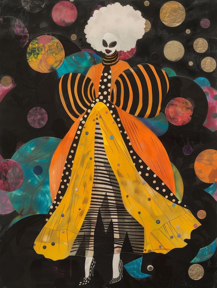 Skeleton In Yellow Dress