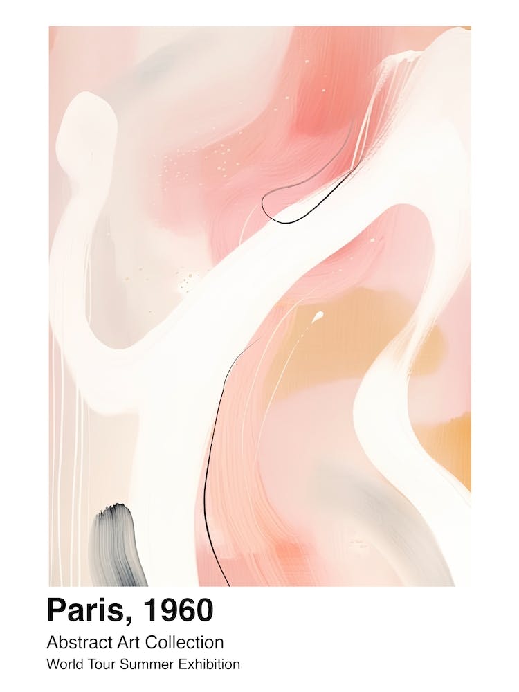 World Tour Exhibition, Abstract Art, Paris, 1960 8