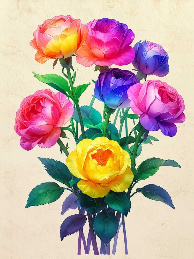 Roses In A Vase 3