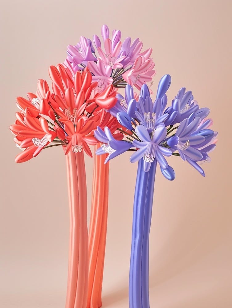 Dreamy Inflatable Flowers Agapanthus 3