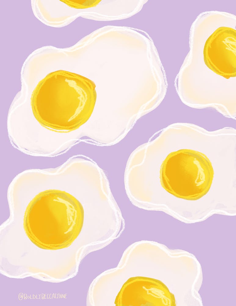 Fried Eggs Lavender