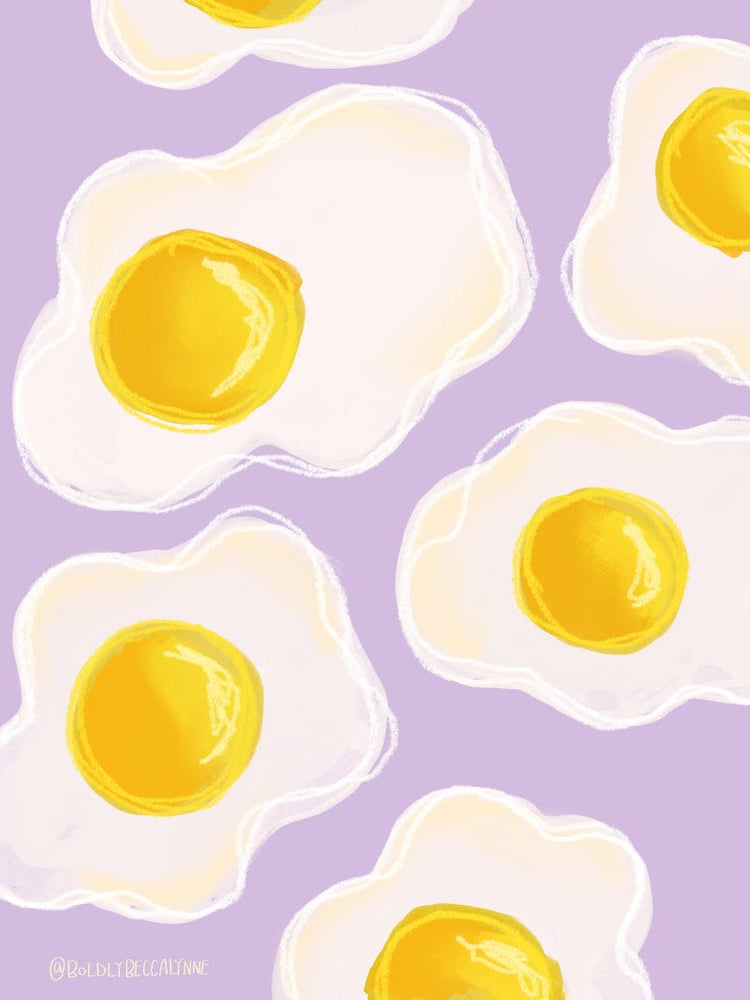 Fried Eggs Lavender