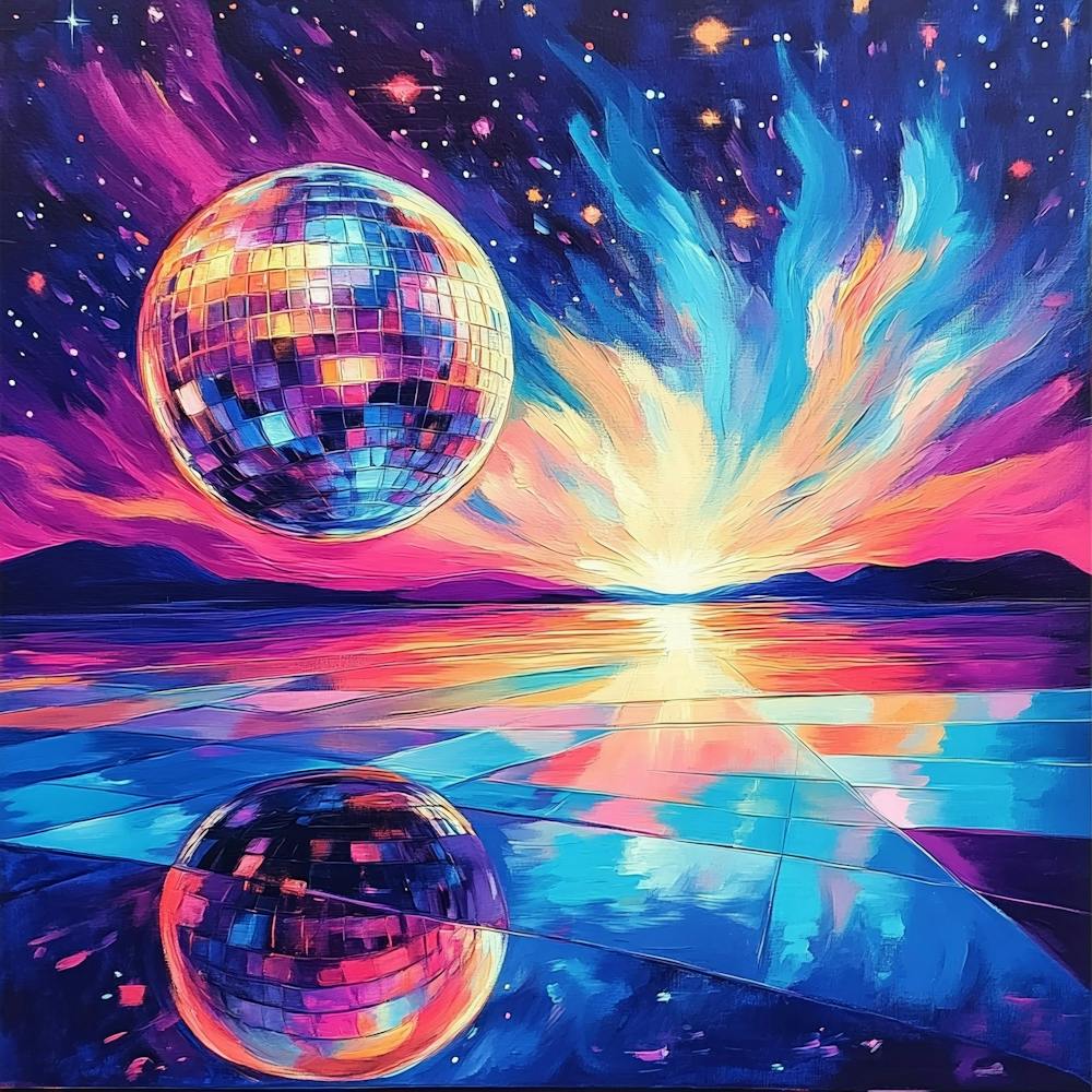 Disco Ball Art 33