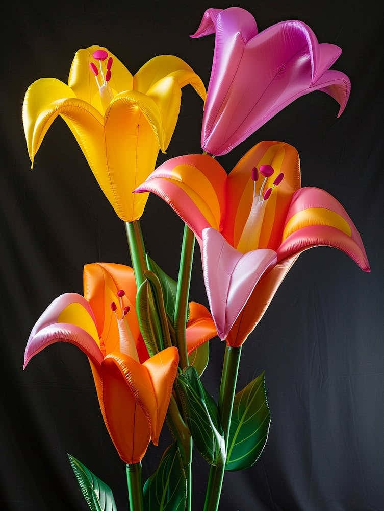 Bright Inflatable Flowers Lily 1
