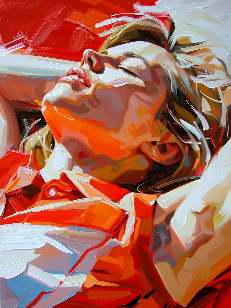 Woman Laying Down