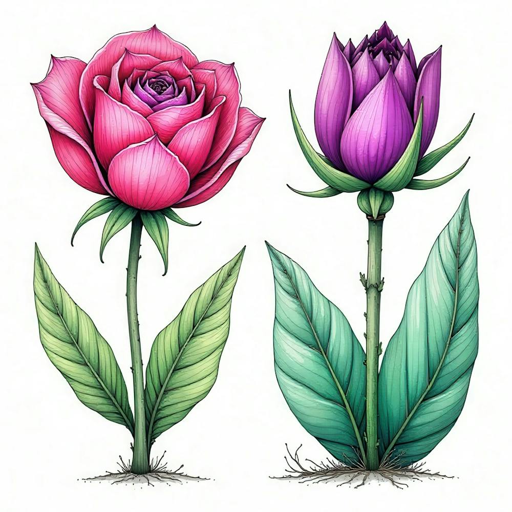 Two Roses