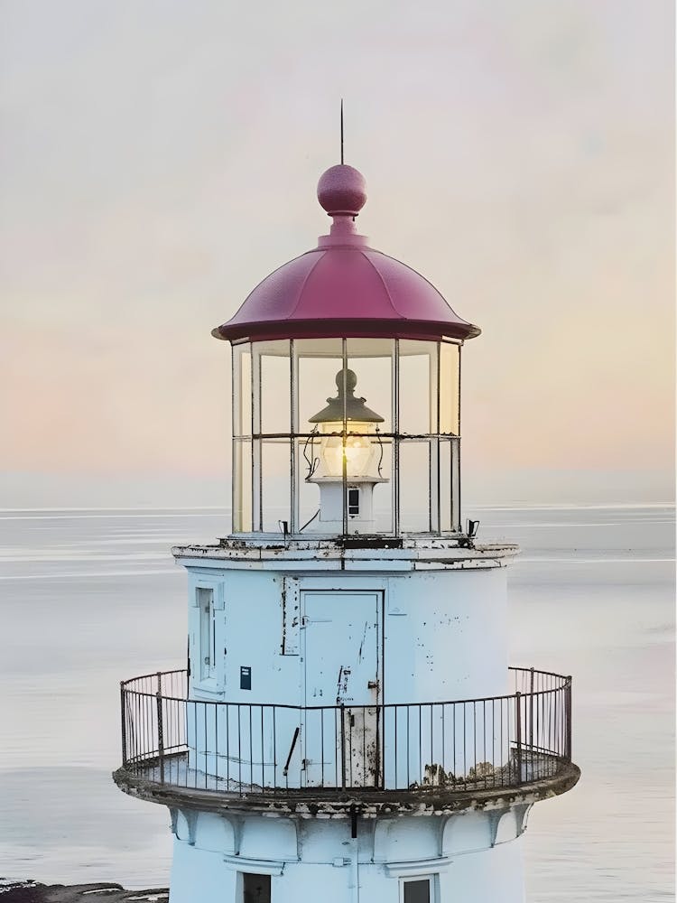 Lighthouse At Dusk 2