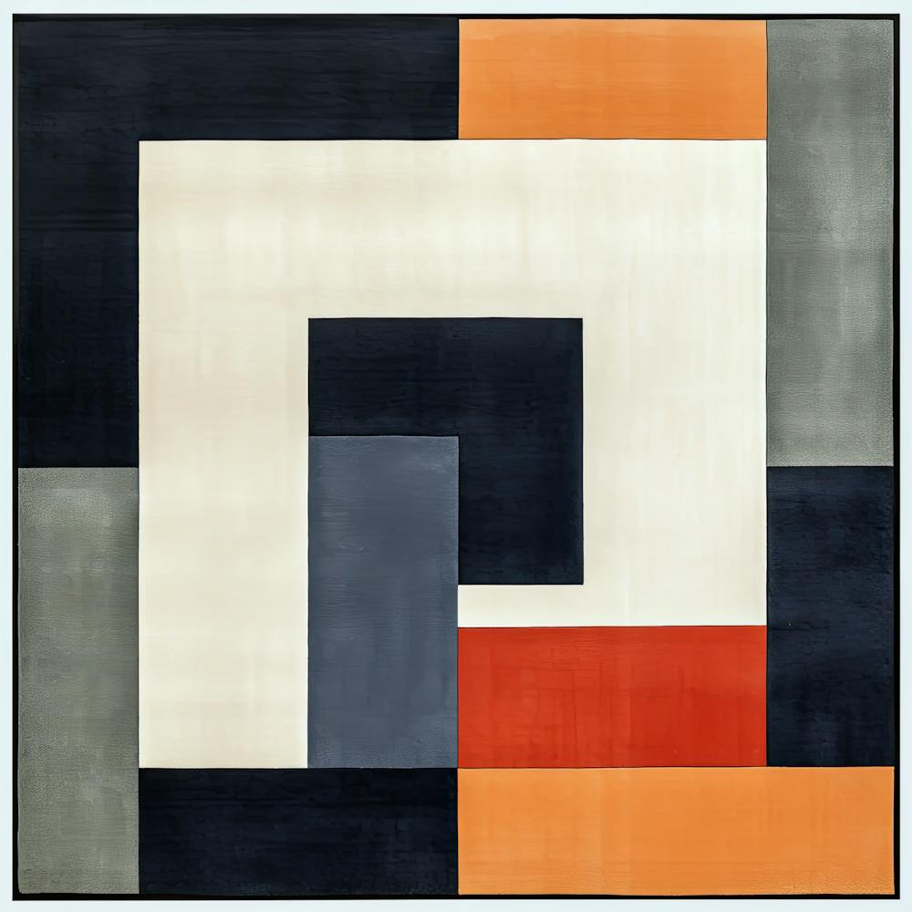 Geometric Graces: Mid Century Dance of Dimensions