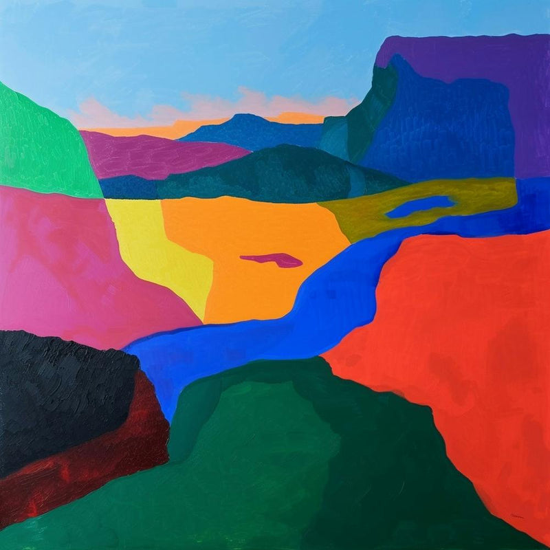 Abstract Travel Collection Azerbaijan