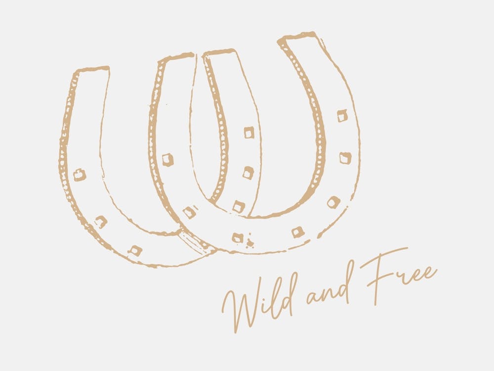 Horseshoe Wild And Free Neutral